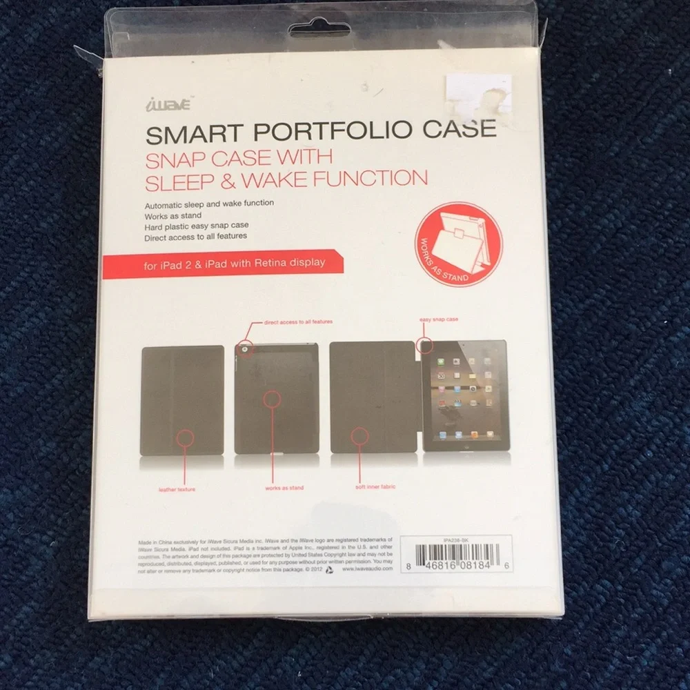Iwave Smart Portfolio Case for IPad 2